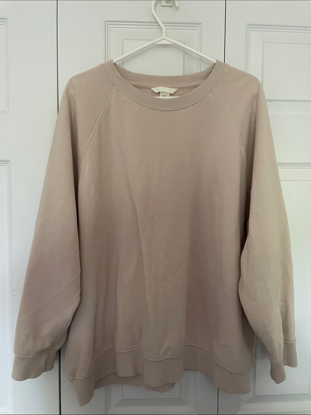 Light Beige H&M Crewneck Sweatshirt